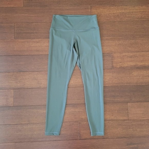 NWOT Everlane The Perform Legging High-Rise Full-Length Womens Size L Pine Green - Picture 4 of 10